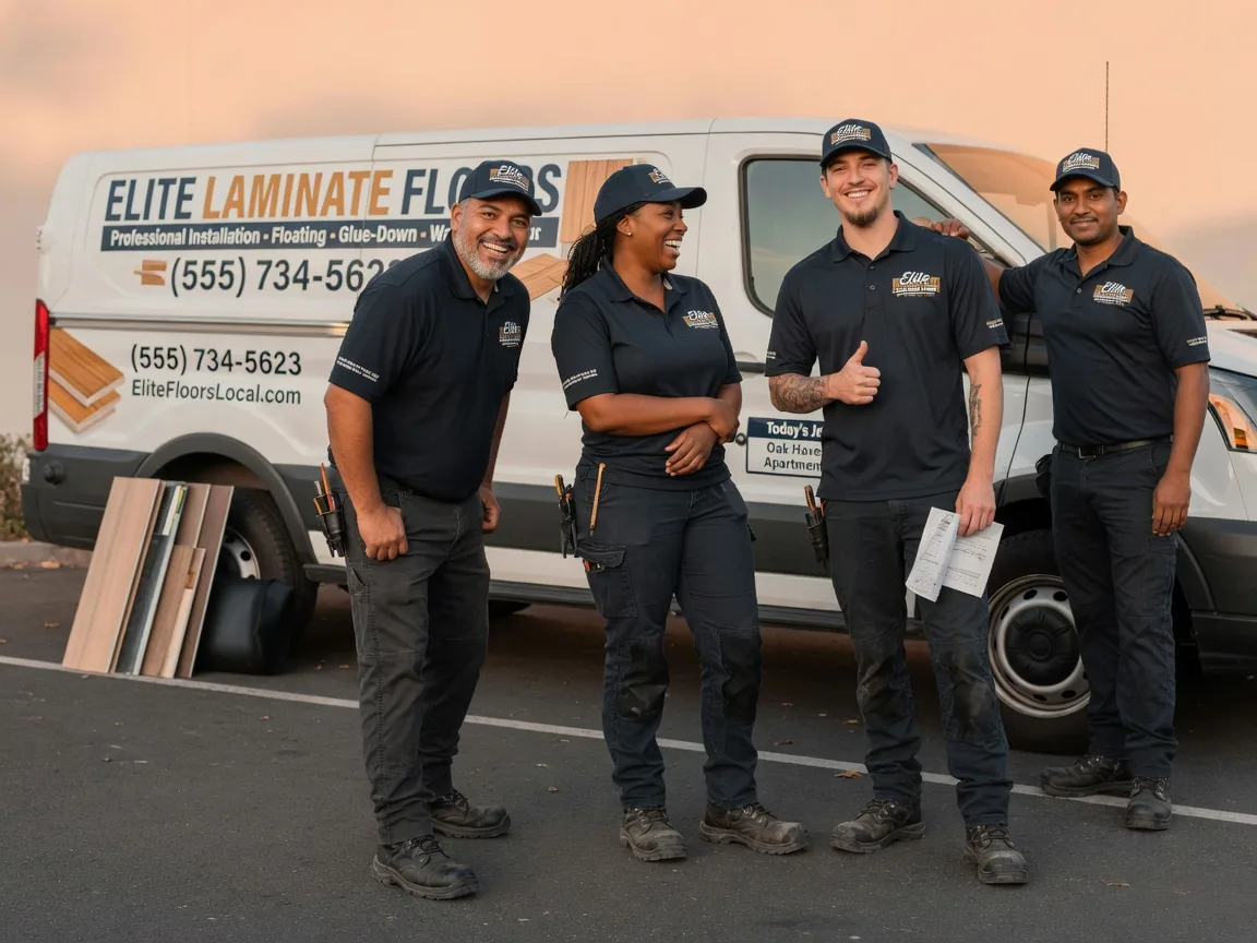 Laminate flooring installation company in Uniondale, IN